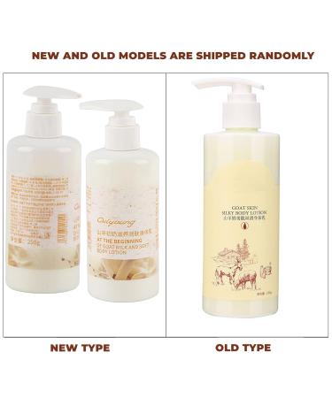 Natural Goat Milk Body Lotion | Strong Hydration & Skin Lightening | 250ml Moisturizing Cream for Dry Skin & Chicken Skin Care - Buy Online on GoSupps.com
