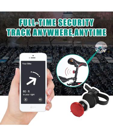 Anti-Theft AirTag Bike GPS Tracker Case | Bike Seatpost Reflector Mount | Compatible with Apple AirTag & Garmin Varia Radar - Mountain Bike/Electric Bicycle/Scooter - Buy Online on GoSupps.com