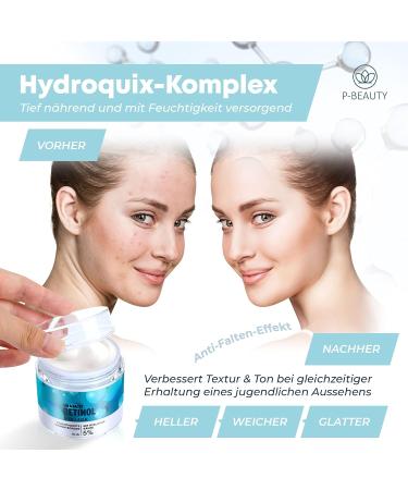 Retinol Anti-Aging Anti-Wrinkle Night/Day Cream with Hyaluronic Acid Collagen Aloe Vera and Green Tea Made in Germany - Buy Online on GoSupps.com