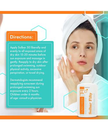 Solbar PF Sunscreen Cream SPF 50 4 oz - Pack of 2 | Broad Spectrum Sun Protection - Buy Online on GoSupps.com