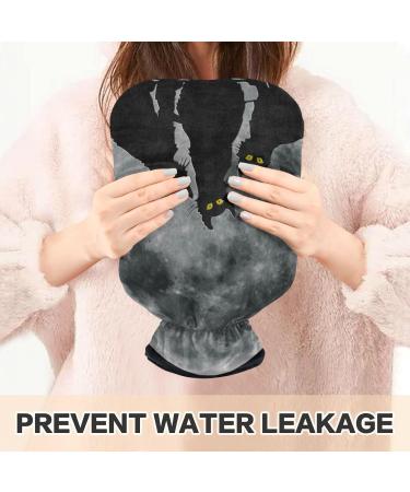 Buy 2L Cat & Full Moon Hot Water Bottle - Pain Relief & Winter Warmth | International Shipping - Buy Online on GoSupps.com