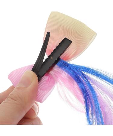 Hair Accessories for Girls Bulk Unicorn Wigs for Hair Extensions Clips 3PCS - Buy Online on GoSupps.com