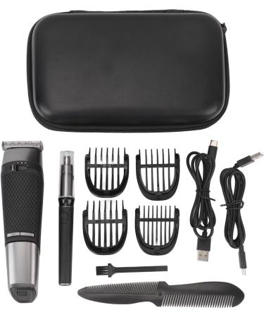 Nose Hair Trimmer 2 Speed Control Quick USB Charging Professional Hair Clipper Kit for Travel Use - Buy Online on GoSupps.com