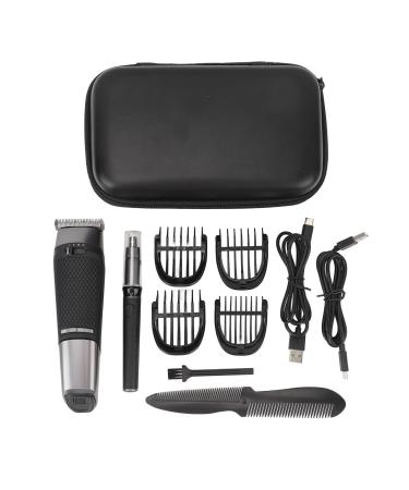 Men's Nose Trimmer & Hair Trimmer Kit - Quick USB Charging 2000mAh Low Noise for Home Use - International Shipping Available - Buy Online on GoSupps.com
