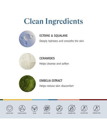 STRIPES Maybe Beauty Hydrating Cleanser for Mature Skin | Squalane & Ceramides | Sensitive & Hormonal Skin Support | 3.7 Fl Oz - Buy Online on GoSupps.com