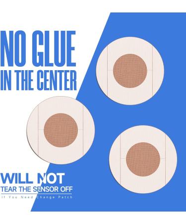 Eseige Freestyle Libre 2/3 Sensor Covers - 30 Pack Tan Color, Waterproof Adhesive Patches - Buy Online on GoSupps.com