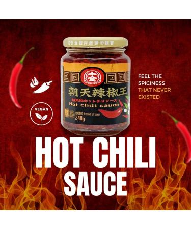 Taiwan Shin Chuan "Extreme" Hot Chili Oil Sauce 240g - Buy Online on GoSupps.com