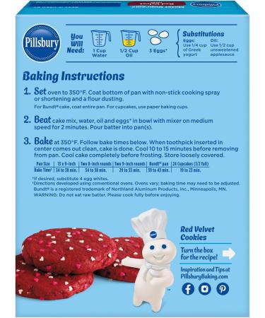 Pillsbury Moist Supreme Red Velvet Cake Mix - Buy Online on GoSupps.com
