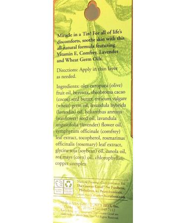 Burt's Bees Res-Q Ointment 0.6 oz - Pack of 2 | Natural Skin Care Solution - Buy Online on GoSupps.com