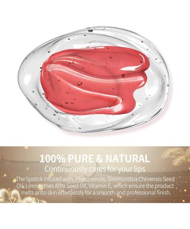 CATKIN Semi-Matte Lipstick Long Lasting Matte Lipstick High Impact Color Moisturizer Infused with Vitamin E and Avocado Oil Smooth Soft Texture - Buy Online on GoSupps.com