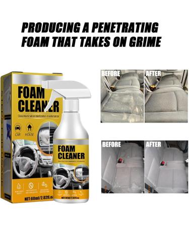 Foam Cleaner Multi-Purpose Foam Cleaner Car Magic Foam Cleaner Car Interior Foam Cleaner Foam Cleaner for Car (3SET) - Buy Online on GoSupps.com