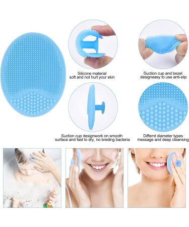 4 Pack Spa Headband MORGLES Facial Makeup Headband Bowknot Hair Bands Cosmetic Headband with 1pcs Face Mask Brush 1pcs Silicone Face Scrubbers for Women Washing Face Skincare Style 1 - Buy Online on GoSupps.com
