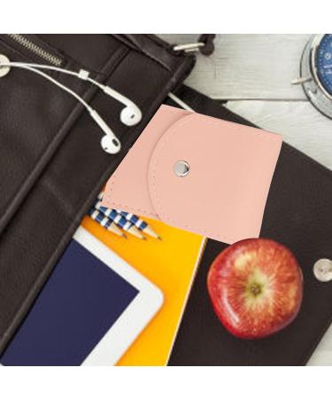 Nail Clipper Set Stainless Steel Ear Spoons Nail Files Grooming Manicure Set 4 Set Beauty Tools with Pink PU Storage Bags - Buy Online on GoSupps.com