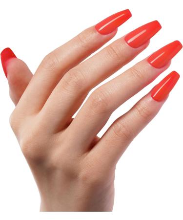 Bluesky Gel Nail Polish 10ml LIMITED EDITION - Tiki Time Neon Coral Nail Polish for 21 Day Manicure Professional Salon & Home Use Requires Curing Under LED UV Nail Lamp - Buy Online on GoSupps.com
