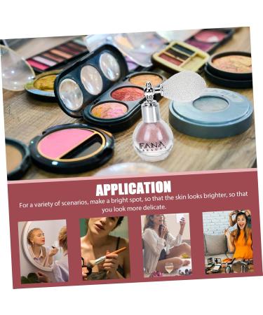 COHEALI 2 Pcs Spray Glitter Glass Spray Bottle Makeup Powder Sprayer Girl Makeup Sprayer Tool Hair Pink Purplex2pcs 7x5.5cmx2pcs - Buy Online on GoSupps.com