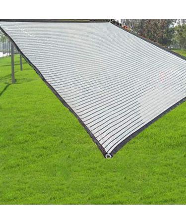 LXHONG Shadow Cloth Shading Net Grommet Translucent Plant Shadow Protection Breathable Aluminum Foil 20 Sizes (Color : Silver Size : 3x5m) 3x5m Silver - Buy Online on GoSupps.com