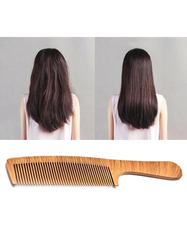 Comb Natural Pear Wooden Wide Tooth Hair Comb Scalp Head Massage Wood Comb Detangling Hair Brush for Hair Care Tools wooden comb (Color : 4) - Buy Online on GoSupps.com
