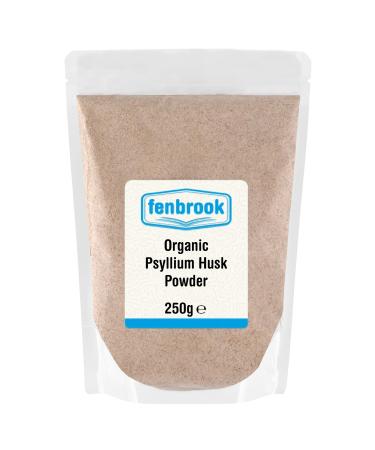 Organic Psyllium Husk Powder 250g | Certified Organic by Fenbrook Organic 250 g (Pack of 1)