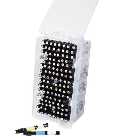 ArtBin 6934AB Satchel with Marker Tray  Art & Craft Organizer  1 Plastic Storage Case  Clear  Semi  0 Semi Satchel with Marker Tray - Buy Online on GoSupps.com