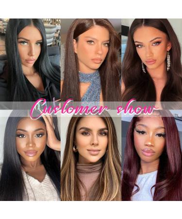 Real Human Hair Clip in Extensions - Brazilian Remy Straight Hair 18 Inch 1B Natural Black - 100% Human Hair, Double Weft, 8pcs Set with 18 Clips, 70g Handmade - Buy Online on GoSupps.com