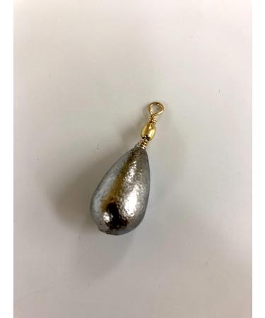 Stellar Pear Sinker Fishing Weights 2oz 5 Pack - Saltwater & Freshwater Fishing Tackle - Buy Online on GoSupps.com