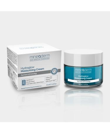 Mineaderm Hydraglow Moisturising Face Cream - With HYDRAFENCE AQUAXYL & Vitamin E - Supports Skin Elasticity and Skin Barrier - For Radiantly Fresh Complexion - 1 69 fl oz