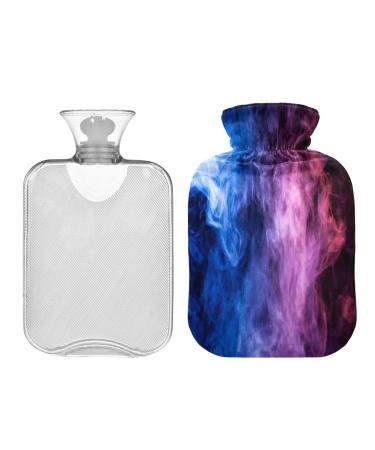Hot Water Bottle 1L Winter Hot Water Bottle Hot Water Bottle Soft Plush Cover Hand Feet Warmer for Kids Men Women