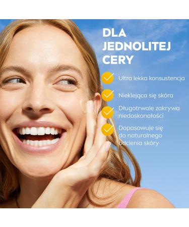  NIVEA SUN NIVEA SUN Ultra Light Daily Fluid Light Foundation SPF50+ 40 ml - Buy Online on GoSupps.com