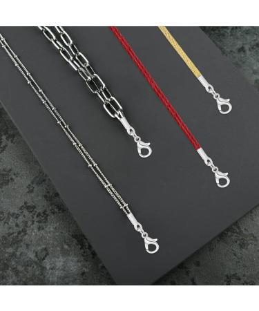 450 Piece Jewelry Making Kit with Fold Over Cord End Caps, Jump Ring Connectors, Lobster Claw Clasps - Silver - Buy Online on GoSupps.com
