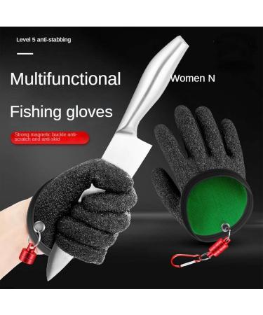 Waterproof Anti-Cut Fishing Gloves for Predatory Fish - 2 Piece Set with Magnetic Closure | International Shipping - Buy Online on GoSupps.com