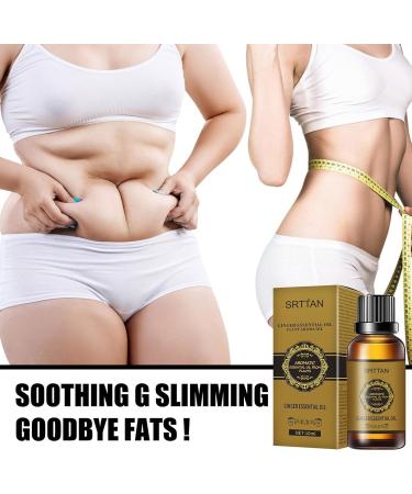 Lovilds Lymph Drainage Ginger Oil - Abdominal & Body Massage Essential Oil (4PC) for Natural Slimming & Detox - Buy Online on GoSupps.com
