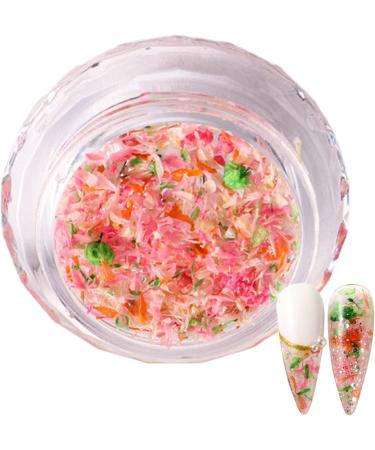 1Box 3D Dried Flower Nails Art Nail Accessories Elegant Nails Art Adornments Decoration Perfect For Nail Decoration Mixed Flowers For Nails Art S053B - Buy Online on GoSupps.com