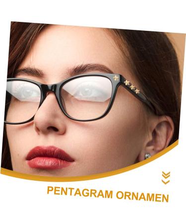 Beaupretty Fruit Double-sided five-pointed star Nail crystal rhinestones flat back star charms small rhinestones hotfix tool fruit decor Manicure Decoration Zinc alloy crafts 3d Crystal 0.1X0.5X0.5CM Golden - Buy Online on GoSupps.com