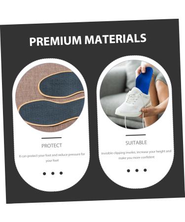 FOMIYES Thickened Foot Cushions - Forefoot Cushion Pads Half Insoles PU Inserts in Black - Medium Size for Ultimate Comfort - Buy Online on GoSupps.com