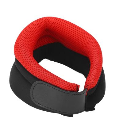 Neck Support Brace - Breathable Sponge High Elasticity Cervical Collar for Forward Head Posture - Red | Ideal for Office & Study - Buy Online on GoSupps.com