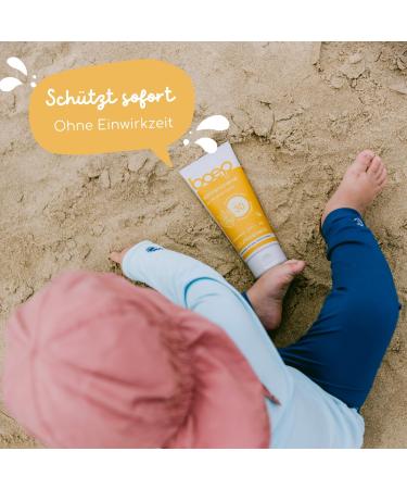  boep boep Sunscreen SPF30 | Mineral Sun Protection for Babies Children and Adults | With Zinc Oxide & No Chemical UV Filter Phthalate Free & DHHB Free | Vegan Natural Cosmetics In - Buy Online on GoSupps.com