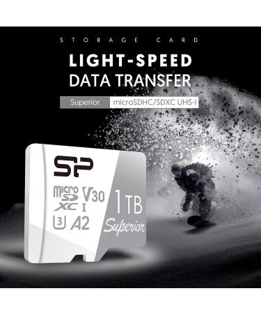 Silicon Power 1TB Micro SDXC UHS-I (U3) V30 A2 4K High Speed MicroSD Card - Compatible with Nintendo Switch & Steam Deck - Buy Online on GoSupps.com