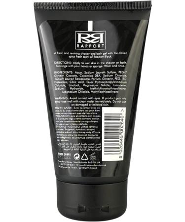 Rapport Black Bath and Shower Gel 150ml - Buy Online on GoSupps.com