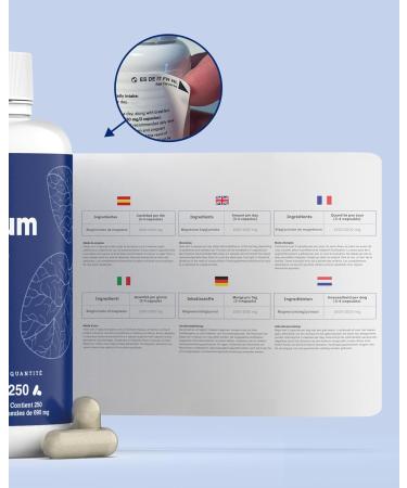 Magnesium Bisglycinate 2.000mg | MAX Absorption No Laxative Effects | Repairing Sleep & Energy Reduced Anxiety Bone & Muscle Support Concentration - Buy Online on GoSupps.com