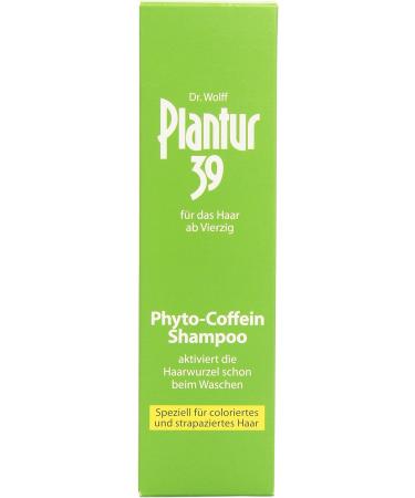  Plantur 39 Plantur 39 Phyto-caffeine shampoo especially for colored and damaged hair caring shampoo to prevent menopausal hair loss 1 x 250 ml - Buy Online on GoSupps.com