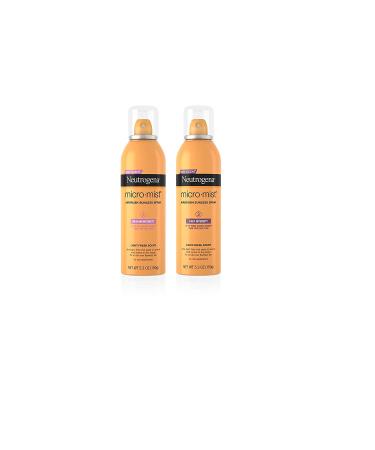 Neutrogena Micromist Airbrush Sunless Tanning Spray, Medium Intensity, 5.3 oz - Alcohol-Free, Oil-Free Indoor Tanner with Witch Hazel - Non-Comedogenic Formula - Medium Tan - 5.3 Ounce - Buy Online on GoSupps.com