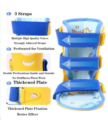 Buy SFKLYU Kids Drop Foot Brace - Ankle Orthosis Splint Support for Children & Toddlers - Pediatric Night Splint (Left M - Buy Online on GoSupps.com