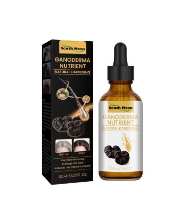 Black Shouwu Nourishing Serum | Natural Ganoderma Anti-Greying Hair Serum for Thicker Stronger Hair - Buy Online on GoSupps.com