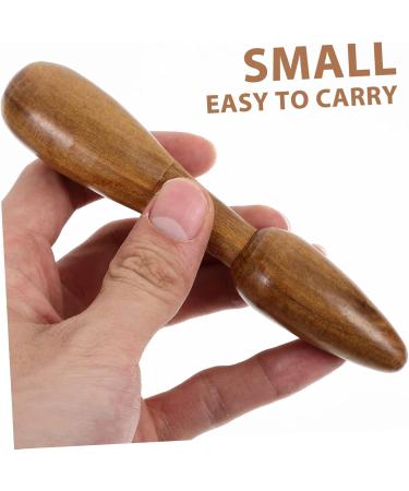 Minkissy Wooden Massage Tools - 4 Piece Hand Roller & Foot Massager for Acupuncture & Therapy - Buy Online on GoSupps.com