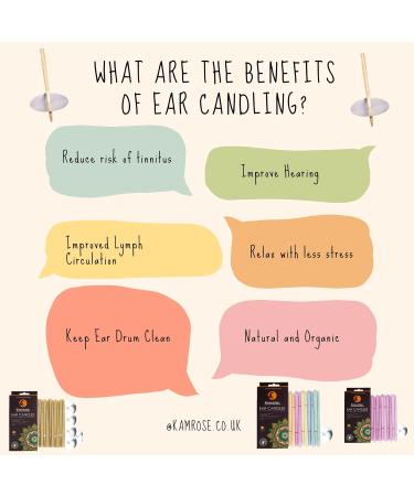 10 Pack Ear Candles for Blocked Ears with 5 Protective Discs - Aromatherapy Wax Remover - CE Medical Grade - Brown Hopi Ear Candles - Buy Online on GoSupps.com