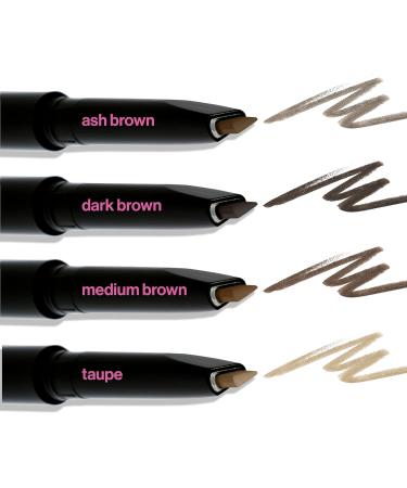 Wet n Wild Ultimate Brow Retractable Pencil - Ash Brown | Triangular Tip for Precise Definition and Pigmented Color - Buy Online on GoSupps.com
