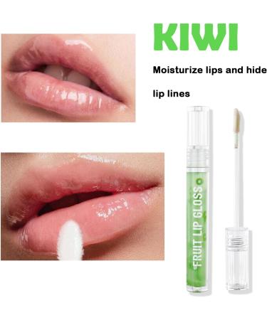 Kiwi Lip Protection Lip Balm Lip Oil No-Sticky Hydrating Lip Protection Anti-Drying Natural Lip Care All Day Moisturizing Care Lip Repair Lip Plumper Gloss - Buy Online on GoSupps.com