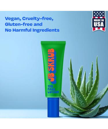 Hydrating Face Lotion for Kids & Teens - Acne Moisturizer Oil-Control Fast-Absorbing Vegan & Cruelty-Free - Buy Online on GoSupps.com