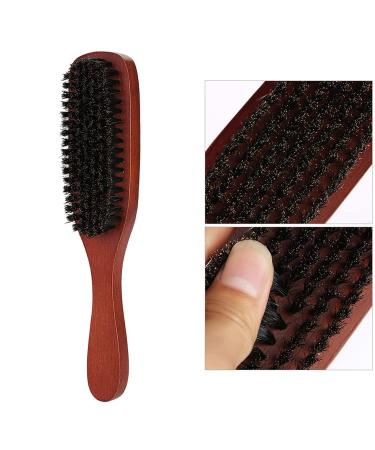Premium Facial Shaving Brush for Men | Portable Boar Bristle Beard Brush for Cleaning & Massage - Buy Online on GoSupps.com