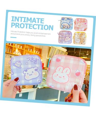 Washable Menstrual Cup Storage Bags | 4-Piece Women s Bandage Pocket Set for Tampons & Accessories - Buy Online on GoSupps.com